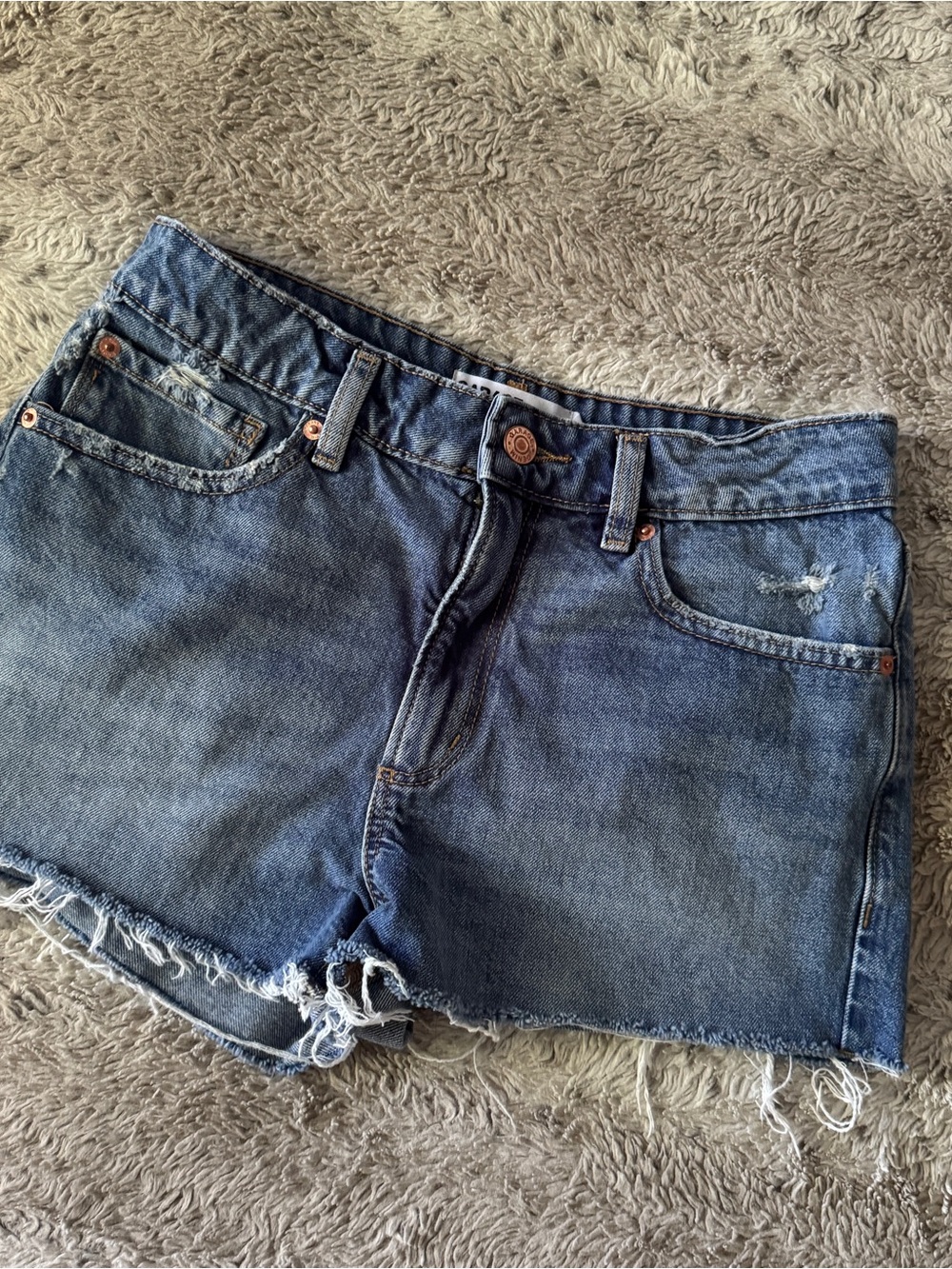 Garage BLUE DENIM shorts